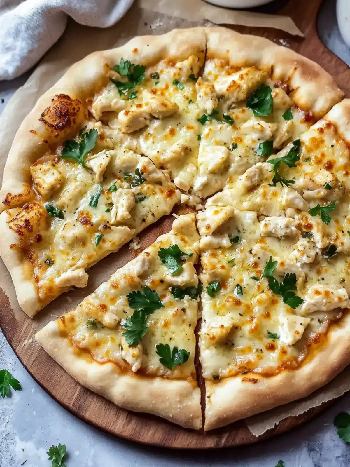 Creamy Chicken Alfredo Pizza Recipe for Pizza Lovers 4 Chicken Alfredo Pizza