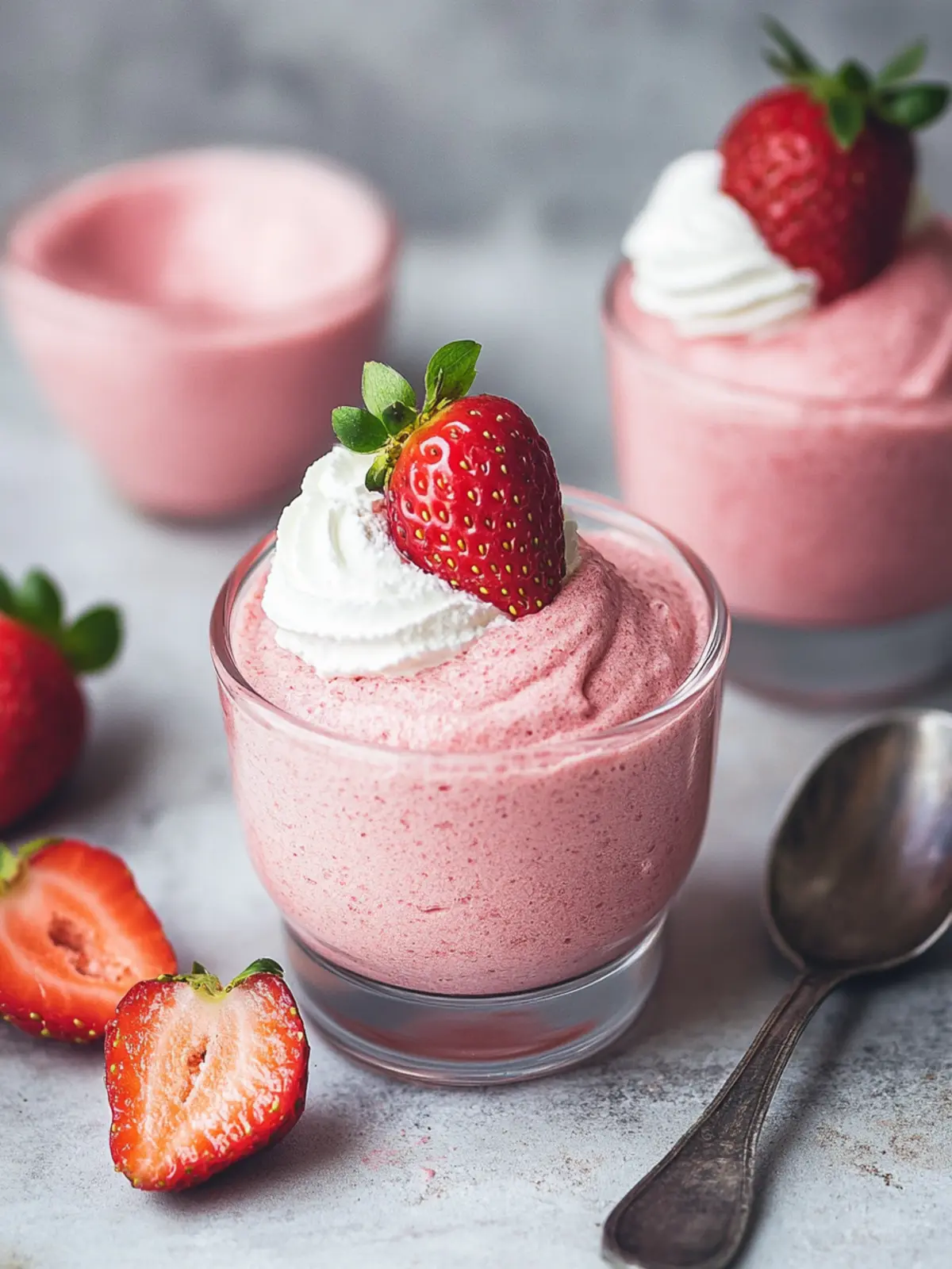 Delicious Strawberry Aquafaba Mousse for Guilt-Free Indulgence 3 Strawberry Aquafaba Mousse