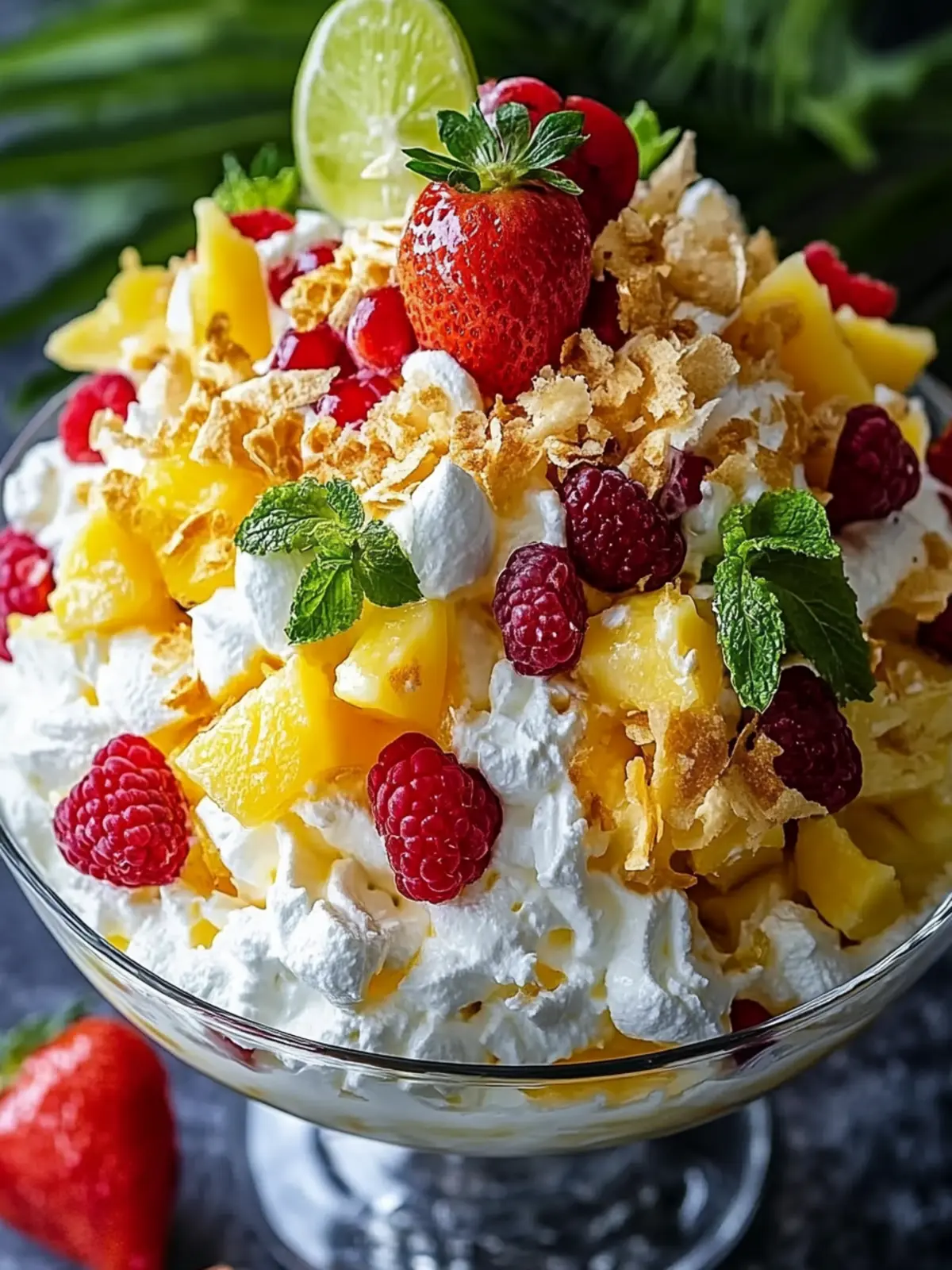 Tropical Hawaiian Cheesecake Salad That'll Wow Your Guests 5 Hawaiian Cheesecake Salad