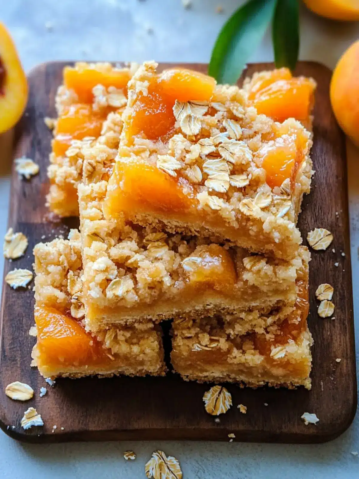 Apricot Oatmeal Crumble Bars Perfect for Your Snack Attack 4 Apricot Oatmeal Crumble Bars