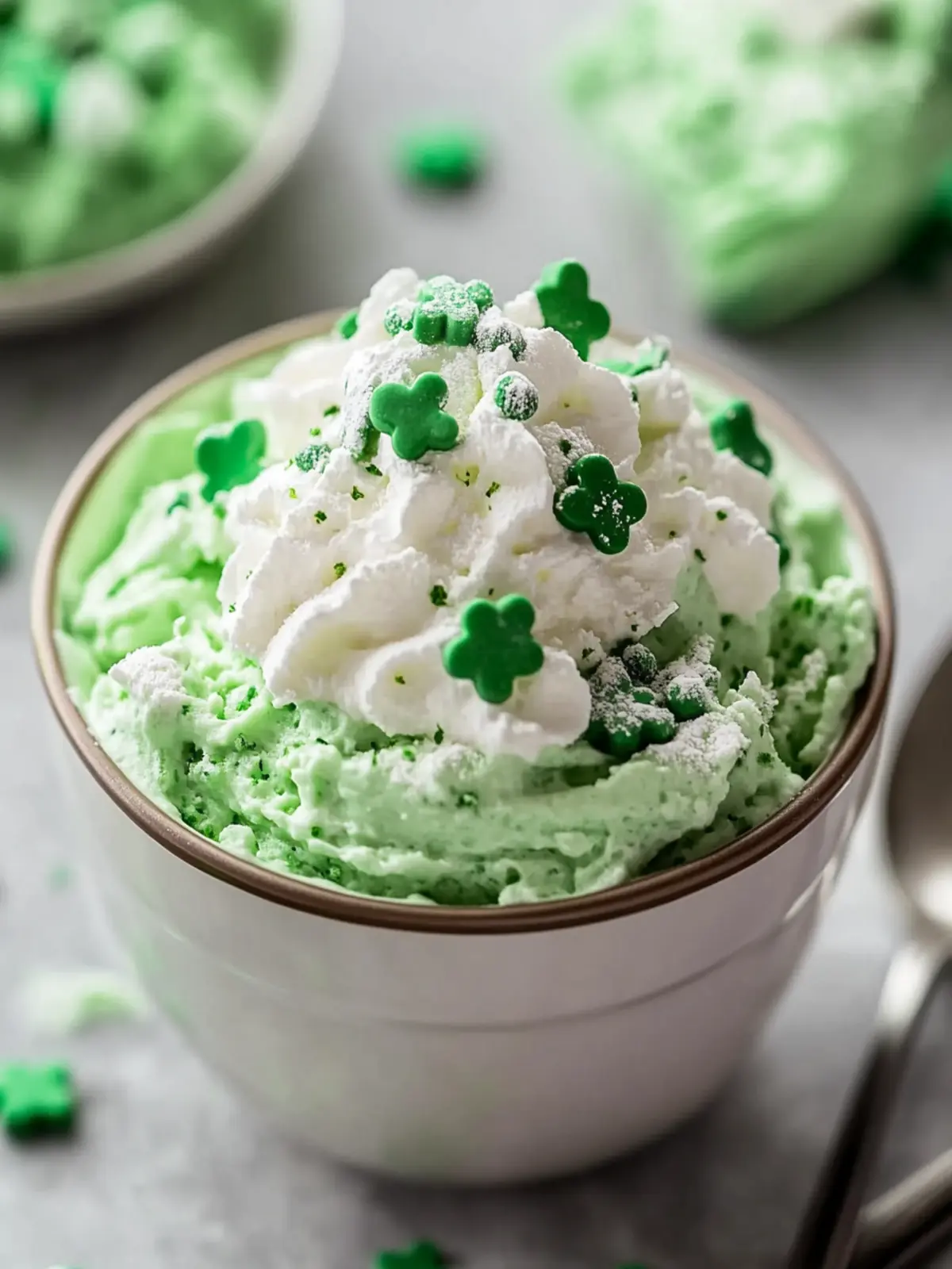 Delight in Shamrock Cheesecake Fluff for Sweet Celebrations 3 Shamrock Cheesecake Fluff