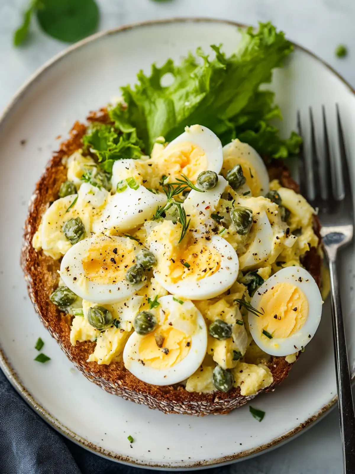 Delicious Lemon Caper Egg Salad Ready in Just 10 Minutes 2 Lemon Caper Egg Salad