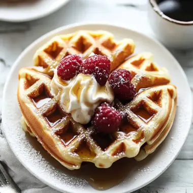 Melt-in-Your-Mouth Dutch Cream Waffles in Just 20 Minutes 9 Dutch Cream Waffles