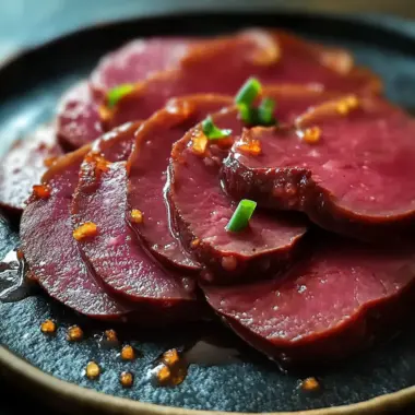 Delicious Boiled Beef Tongue Slices: A Comfort Food Treat 9 Boiled Beef Tongue Slices