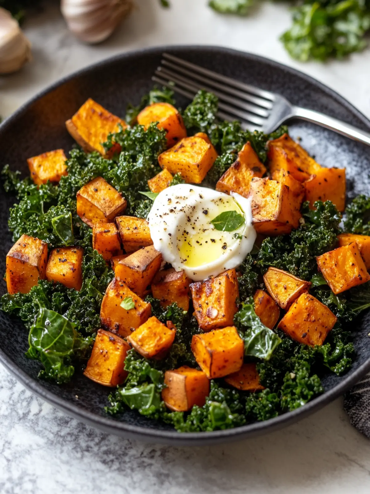 Delicious Sweet Potato and Kale Hash for a Wholesome Breakfast 2 Sweet Potato and Kale Hash