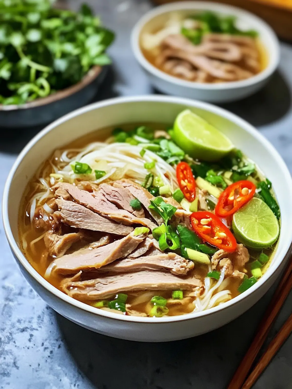 Savory Vietnamese Duck Noodle Soup to Warm Your Soul 4 Vietnamese Duck Noodle Soup