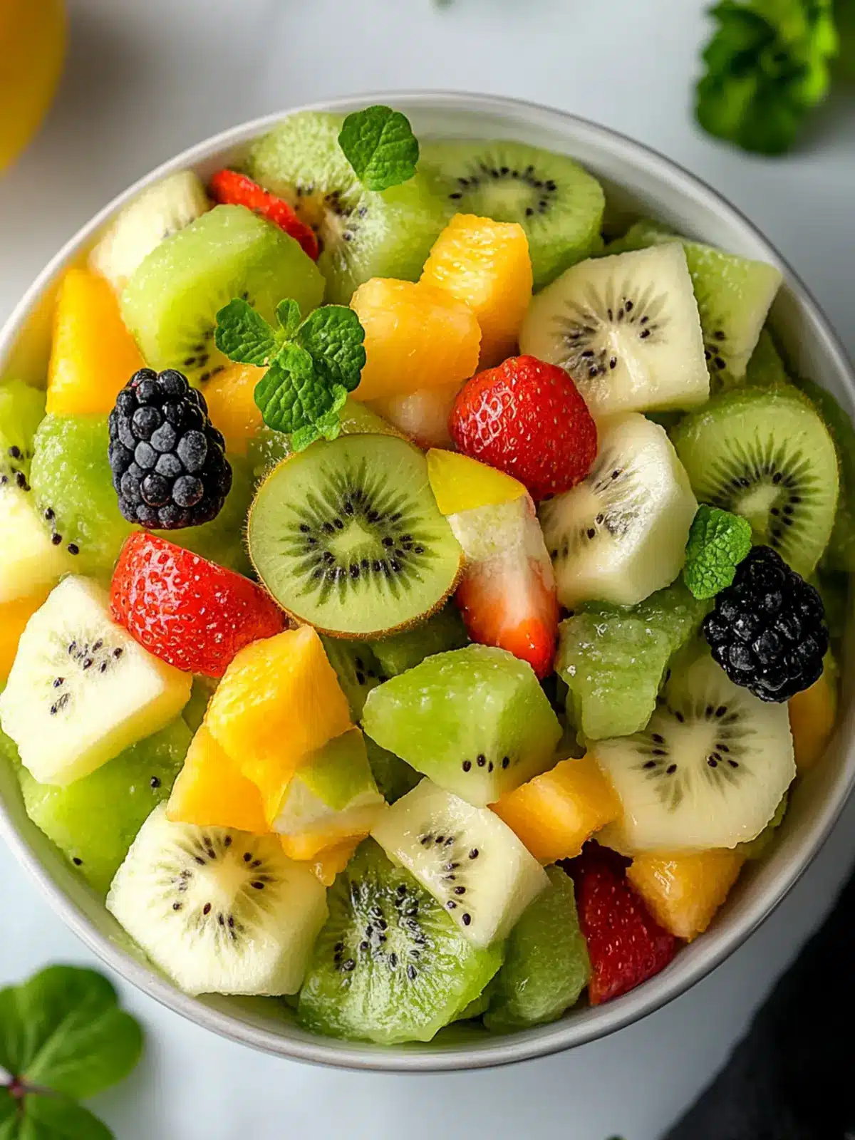 Brighten Your Day with Leprechaun Fruit Salad Delight 2 Leprechaun Fruit Salad