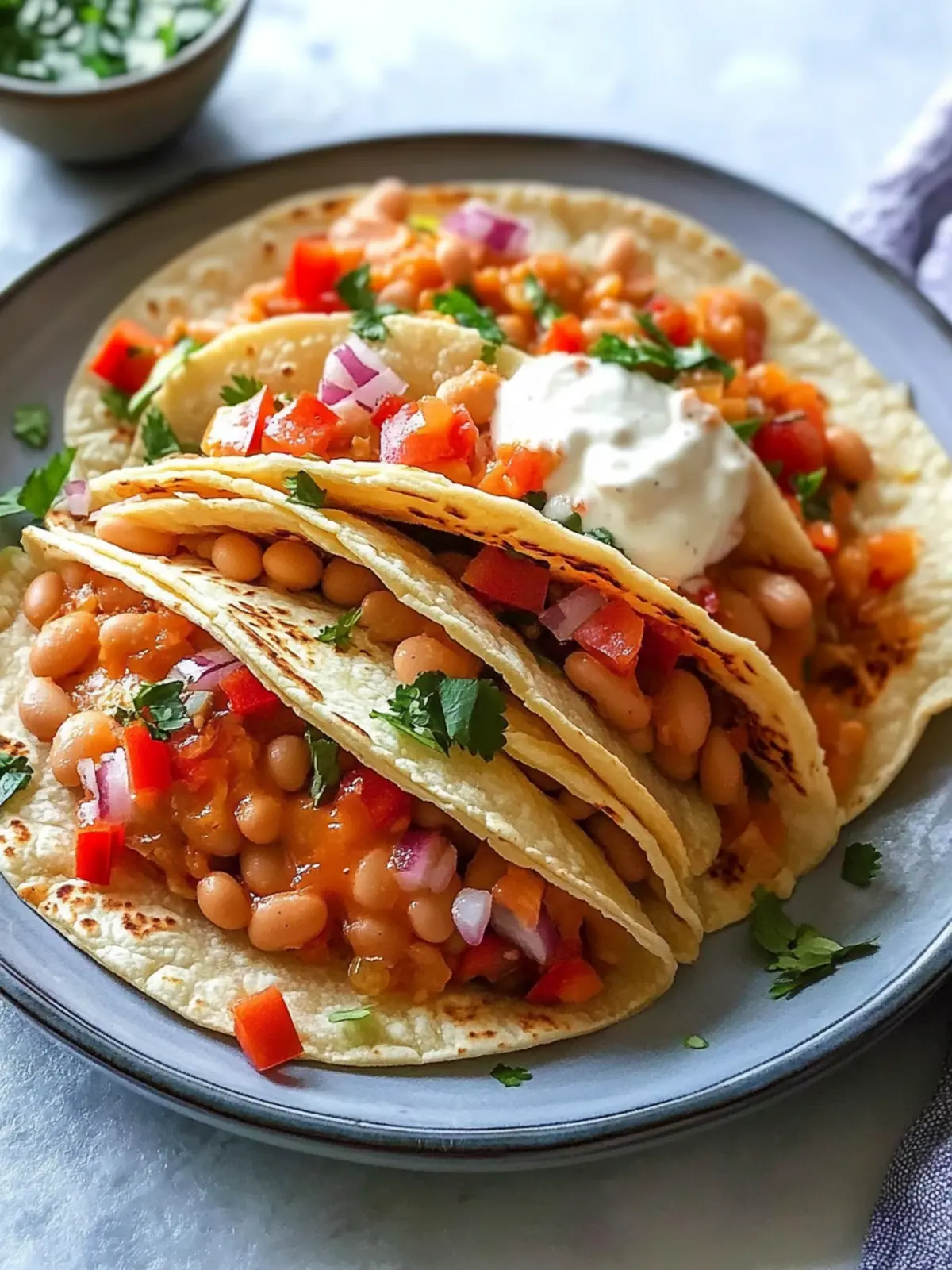 Spicy Buffalo White Bean Tacos for a Homemade Delight 4 Buffalo White Bean Tacos
