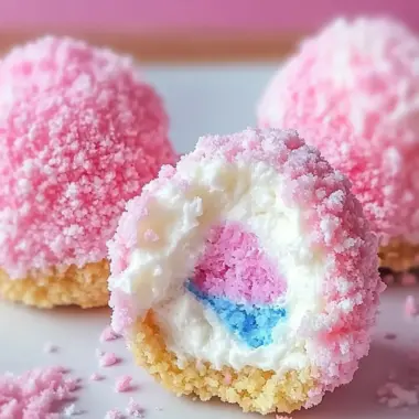 Delightful Crispy Cotton Candy Cheesecake Bombs in 30 Minutes 10 Crispy Cotton Candy Cheesecake Bombs