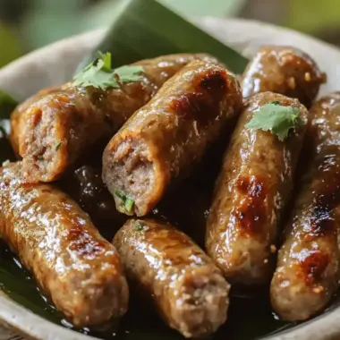 Savory Northern Thai Sausage Recipe You’ll Crave Daily 9 Northern Thai Sausage