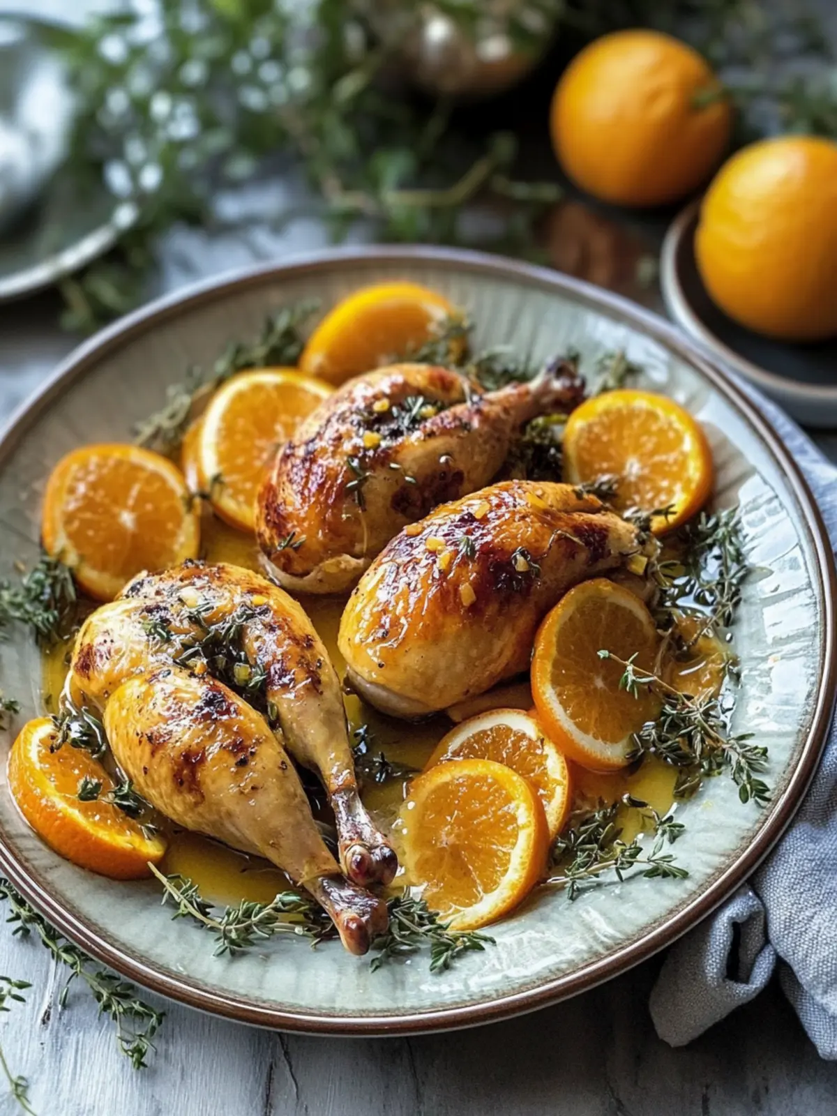 Savory Orange-Glazed Quail for a Flavorful Feast at Home 2 Orange-Glazed Quail