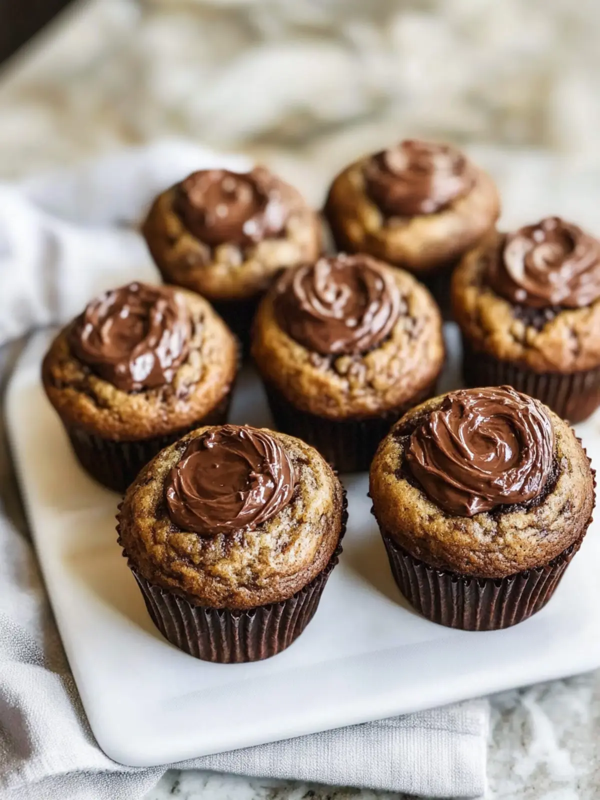 Indulge in Delicious Banana Nutella Muffins Made Easy 4 Banana Nutella Muffins
