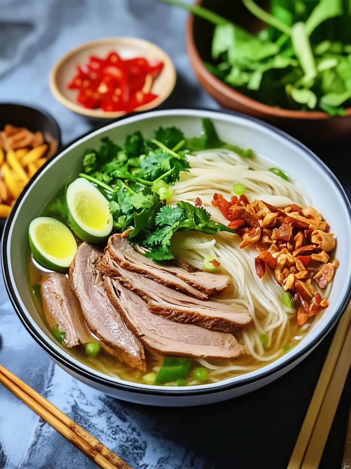 Savory Vietnamese Duck Noodle Soup to Warm Your Soul 3 Vietnamese Duck Noodle Soup