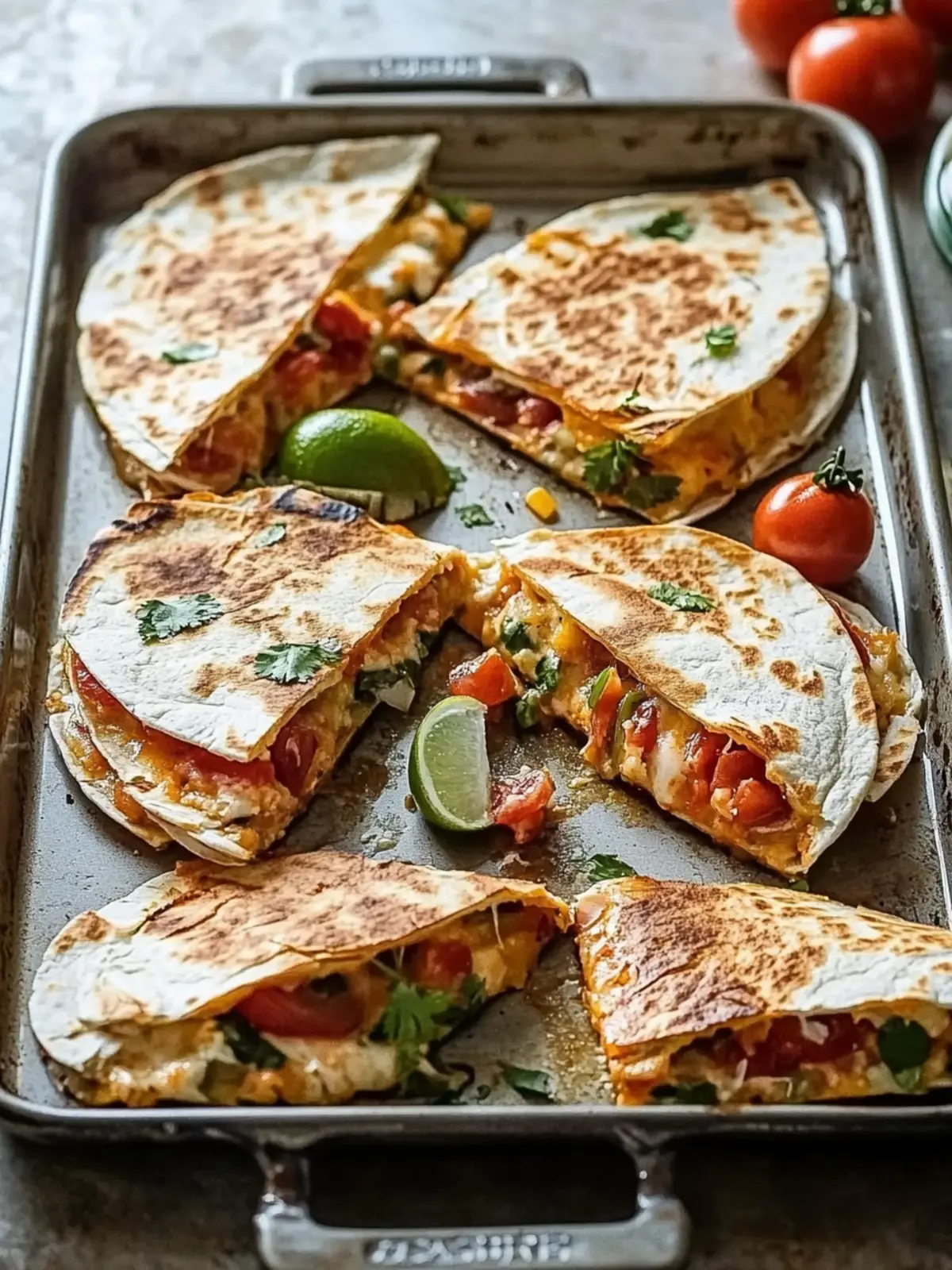 Sheet Pan Quesadillas: Easy, Cheesy Fun for Any Crowd 4 Sheet Pan Quesadillas