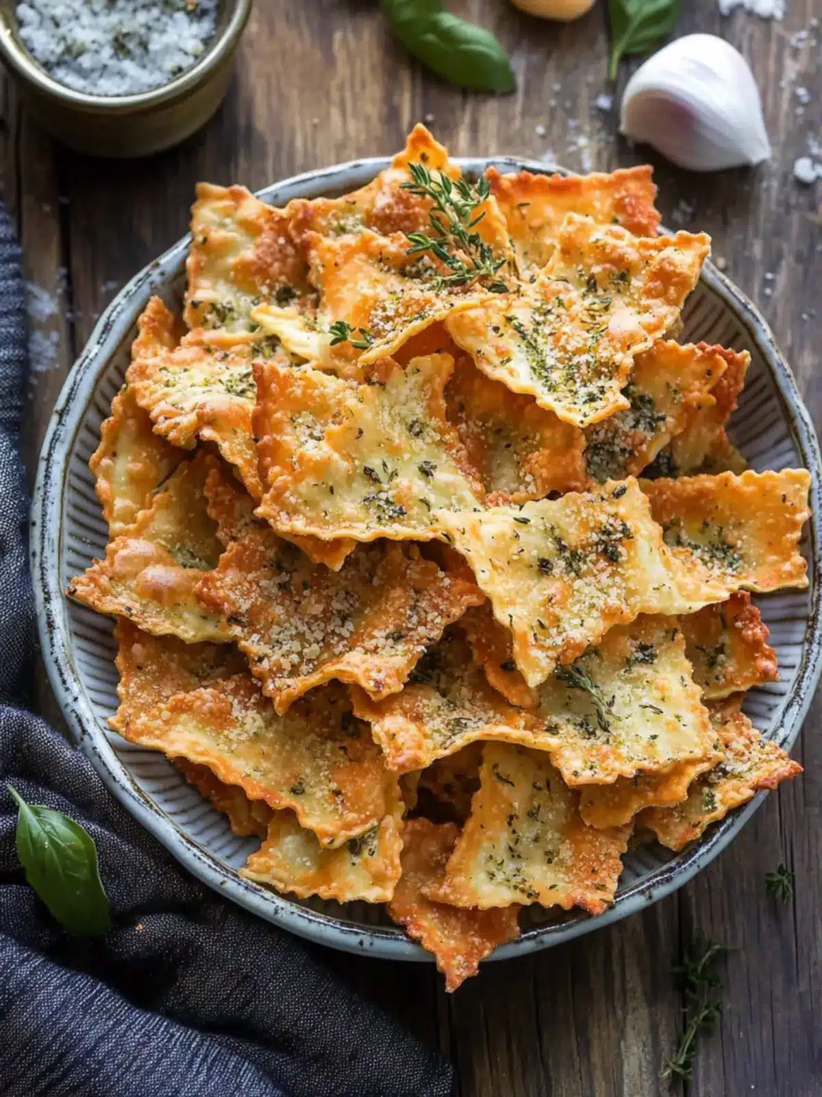 Crispy Oven-Baked Herbed Lasagna Chips You’ll Crave Daily 5 Oven-Baked Herbed Lasagna Chips
