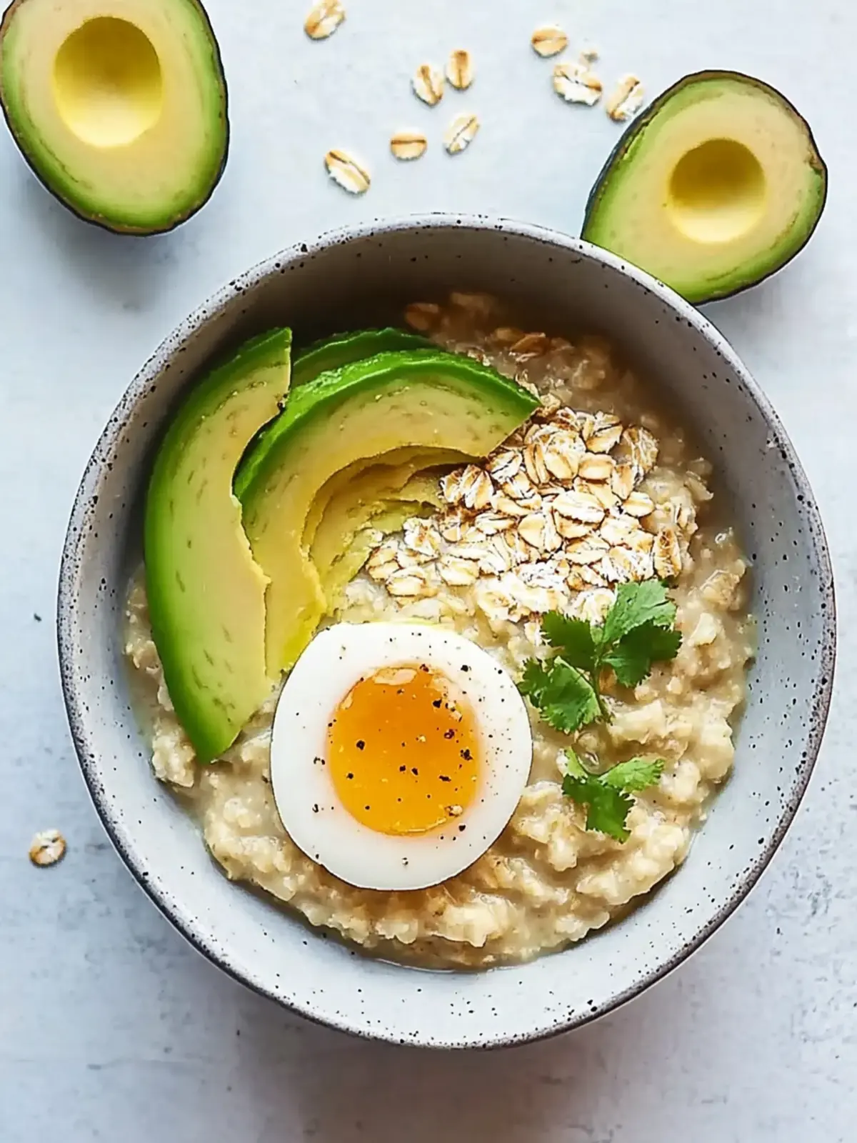Savory Avocado Oatmeal: Your New Quick Breakfast Secret 2 Avocado Oatmeal