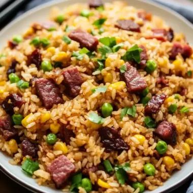 Savory Corned Beef Fried Rice: A Quick Comfort Meal Delight 10 Corned Beef Fried Rice