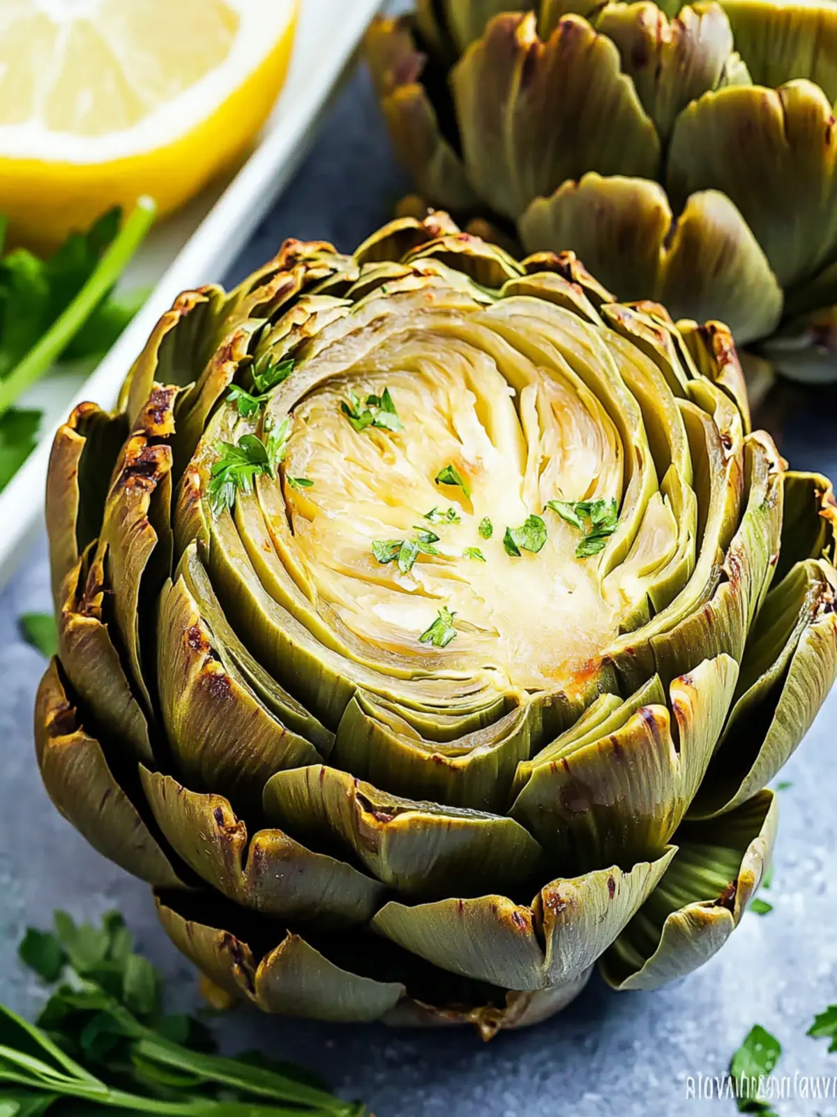 Delicious Stuffed Artichokes: A Hearty Italian Delight 2 Stuffed Artichokes