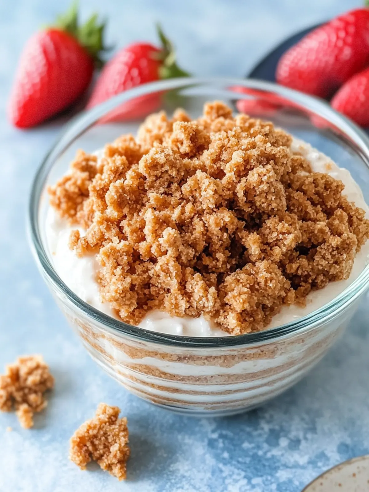 Graham Cracker Crumble Topping to Transform Your Desserts 5 Graham Cracker Crumble Topping