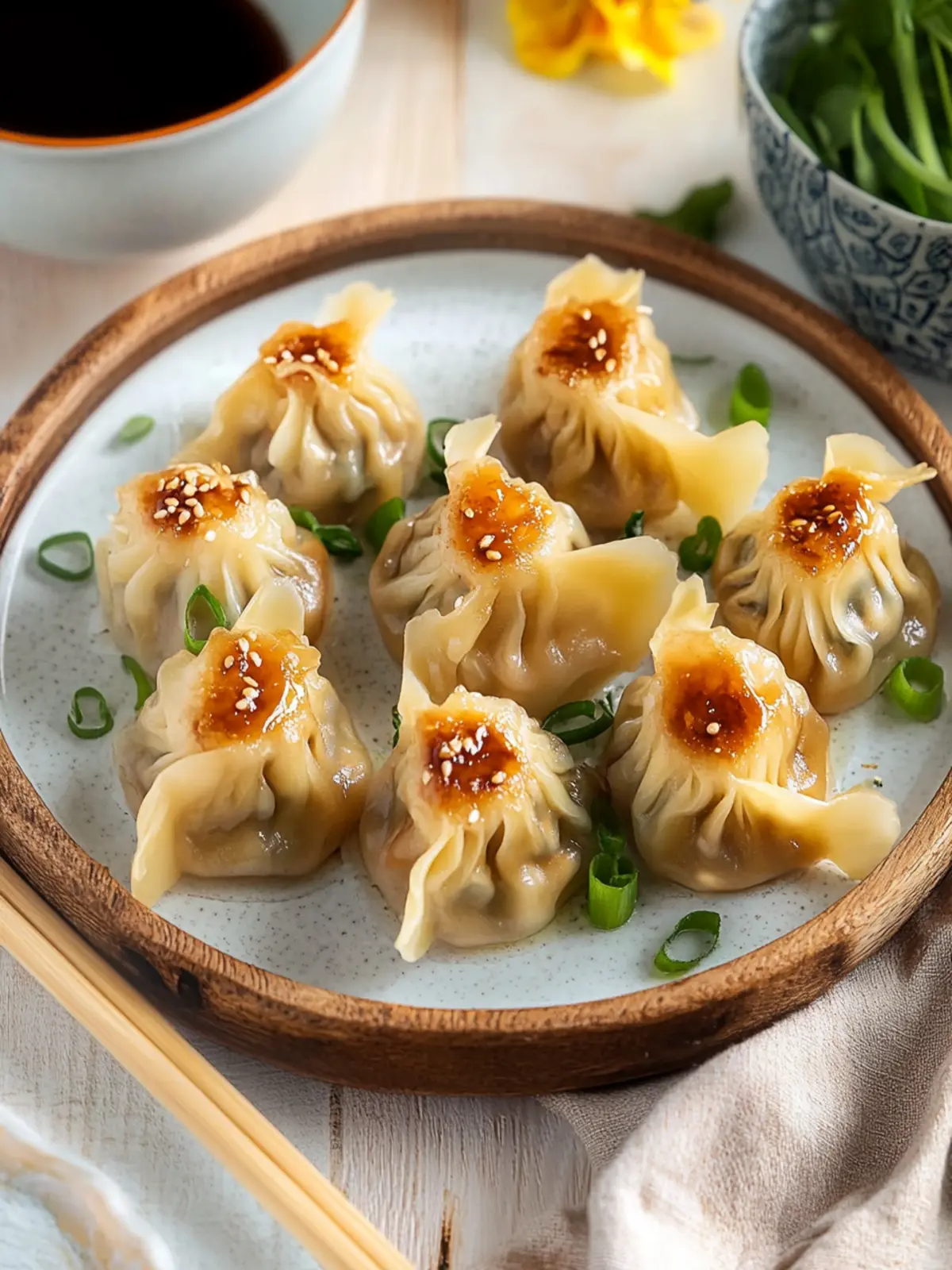 Delicious Money Bag Dumplings for Lunar New Year Magic 4 Money Bag Dumplings
