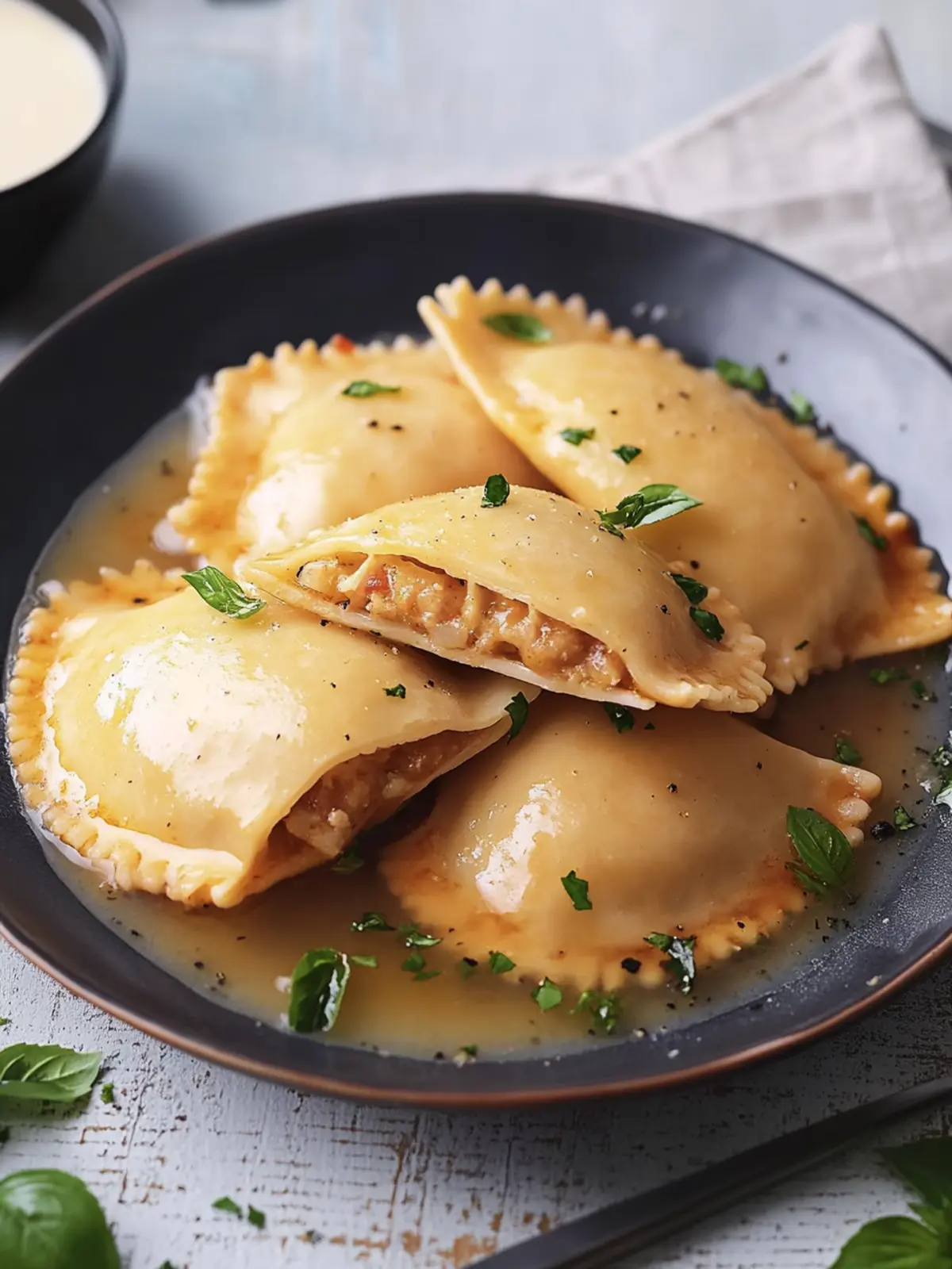 Savory Stuffed Pasta Pockets: Comfort Food Made Easy 2 Stuffed Pasta Pockets
