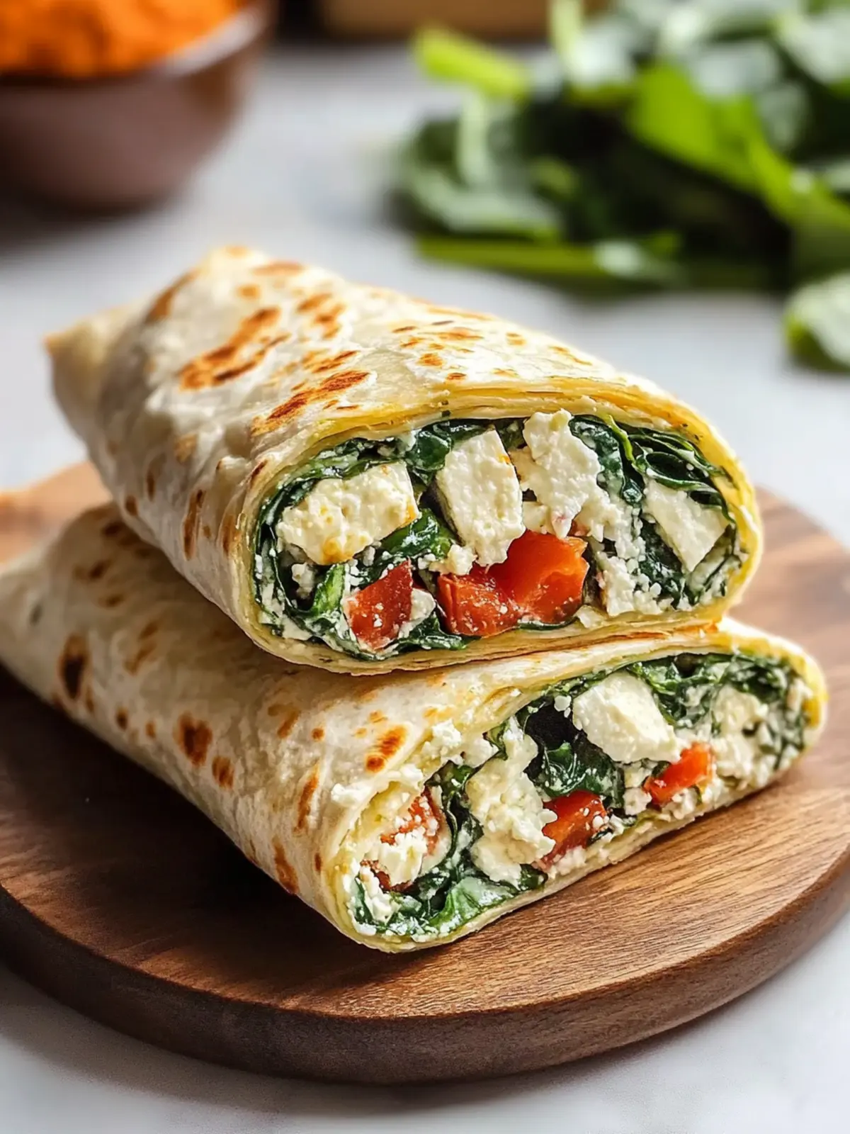 Tasty Copycat Starbucks Spinach Feta Wrap in Minutes 4 Copycat Starbucks Spinach Feta Wrap