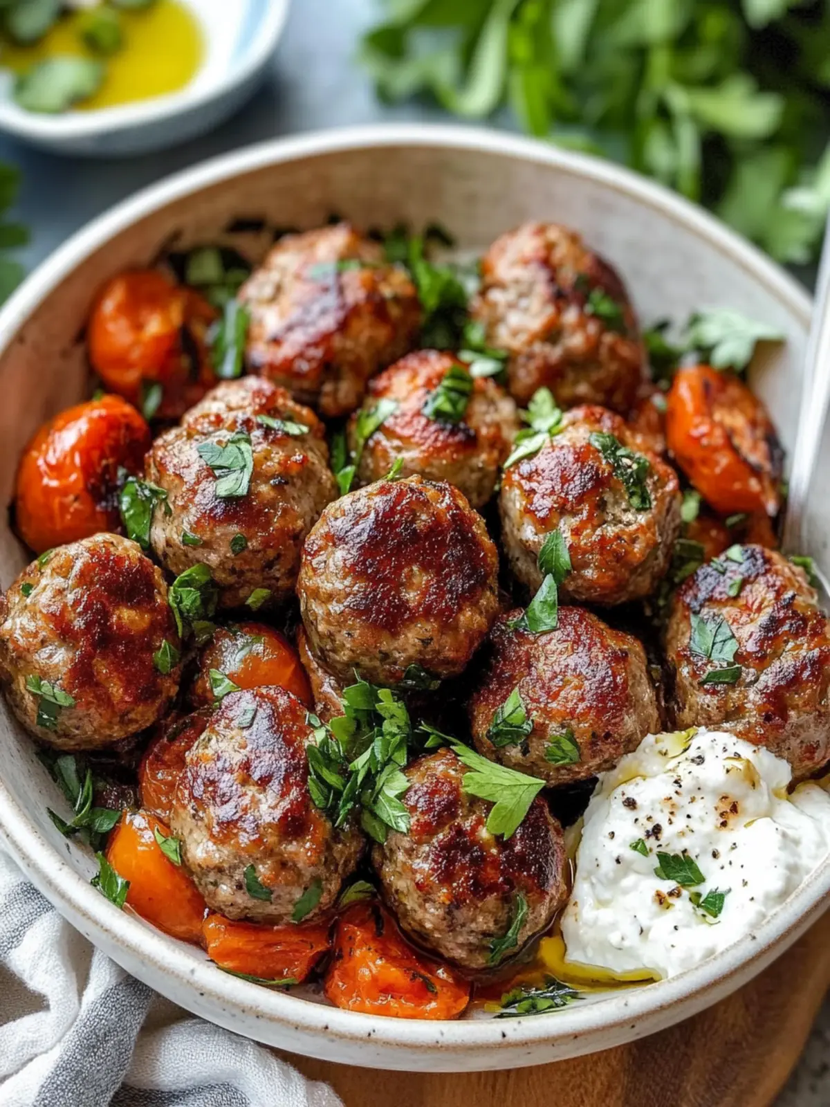 Savory Mediterranean Lamb Meatballs to Elevate Your Dinner 3 Mediterranean Lamb Meatballs