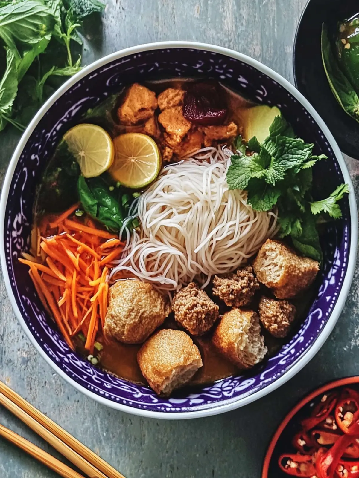 Savory Moms Bun Rieu: A Delightful Homemade Soup Adventure 2 Moms Bun Rieu