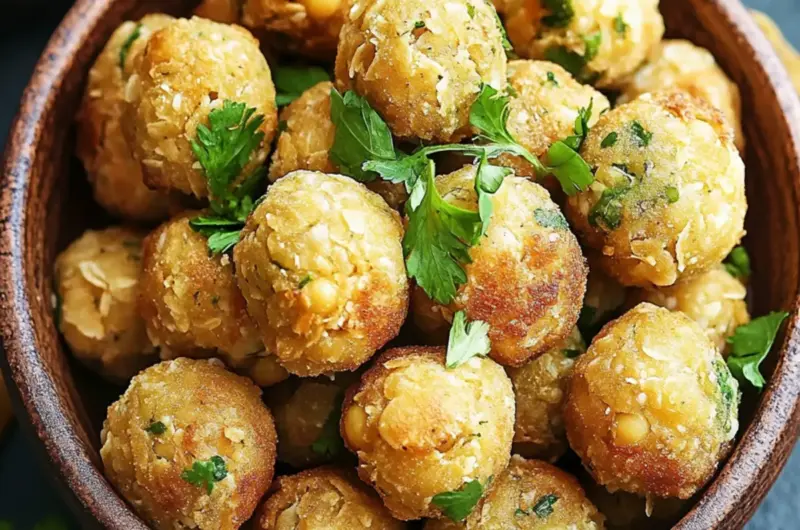 Crispy Fried Chickpea Balls: Irresistibly Delicious Snack!