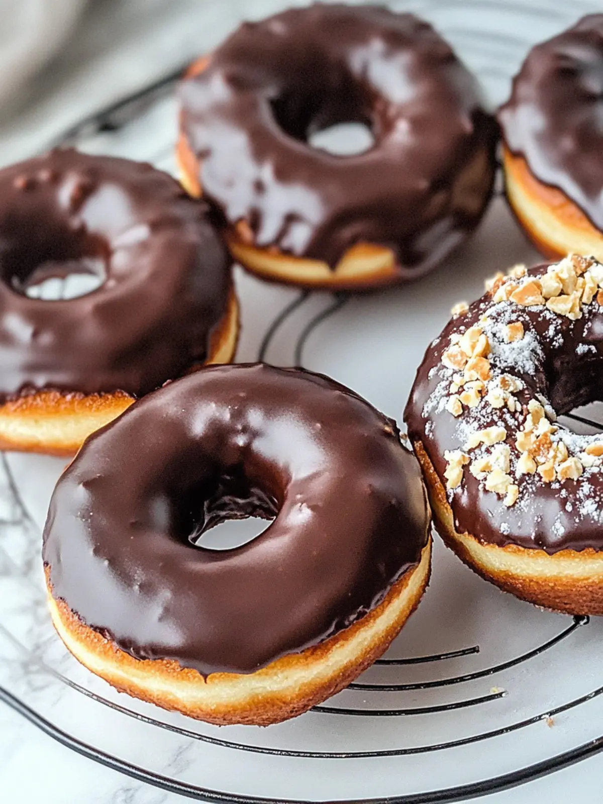 Delicious Keto Donuts with Vanilla or Chocolate Glaze Made Easy 4 Keto Donuts with Vanilla or Chocolate Glaze