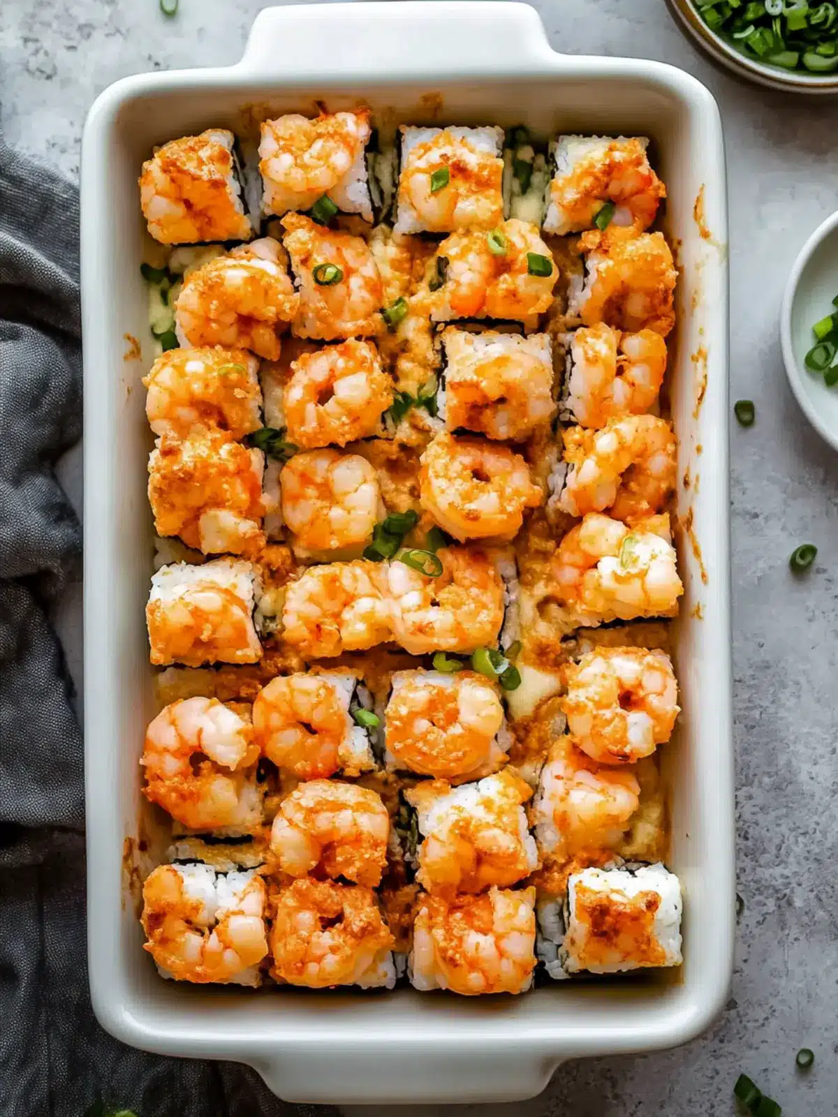 Mouthwatering Shrimp and Crab Sushi Bake You’ll Crave 3 Shrimp and Crab Sushi Bake