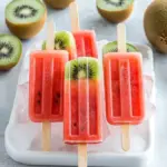 Delicious Watermelon Kiwi Popsicles That Beat the Heat 12 Watermelon Kiwi Popsicles
