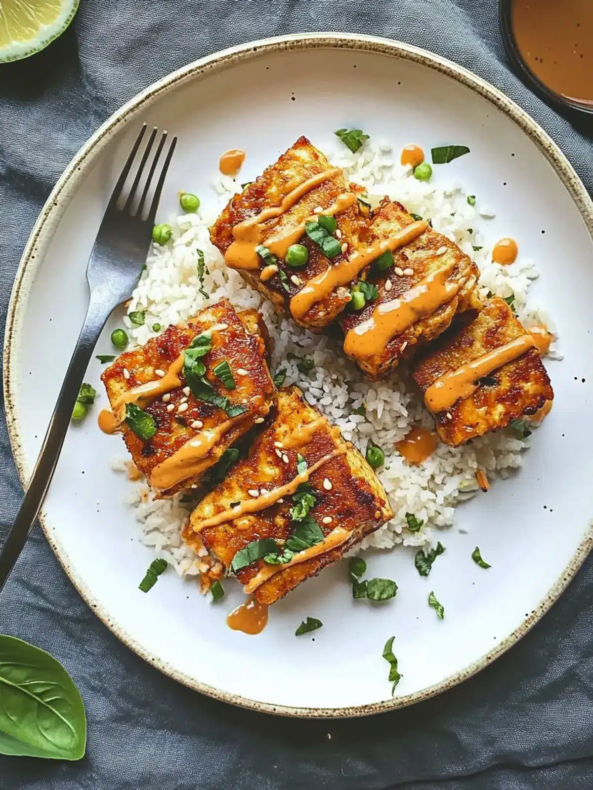 Crispy Coconut Tofu with Spicy Sauce for Ultimate Flavor 3 Coconut Tofu with Spicy Sauce