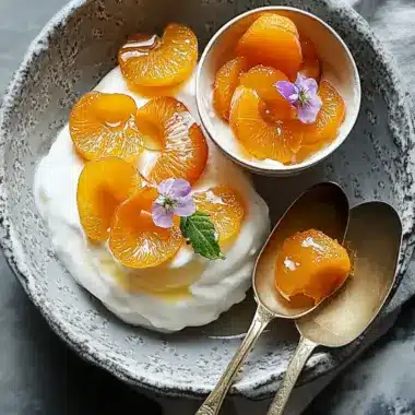 Yoghurt Cream with Sticky Apricots: A Delightful Dessert Treat 9 Yoghurt Cream with Sticky Apricots