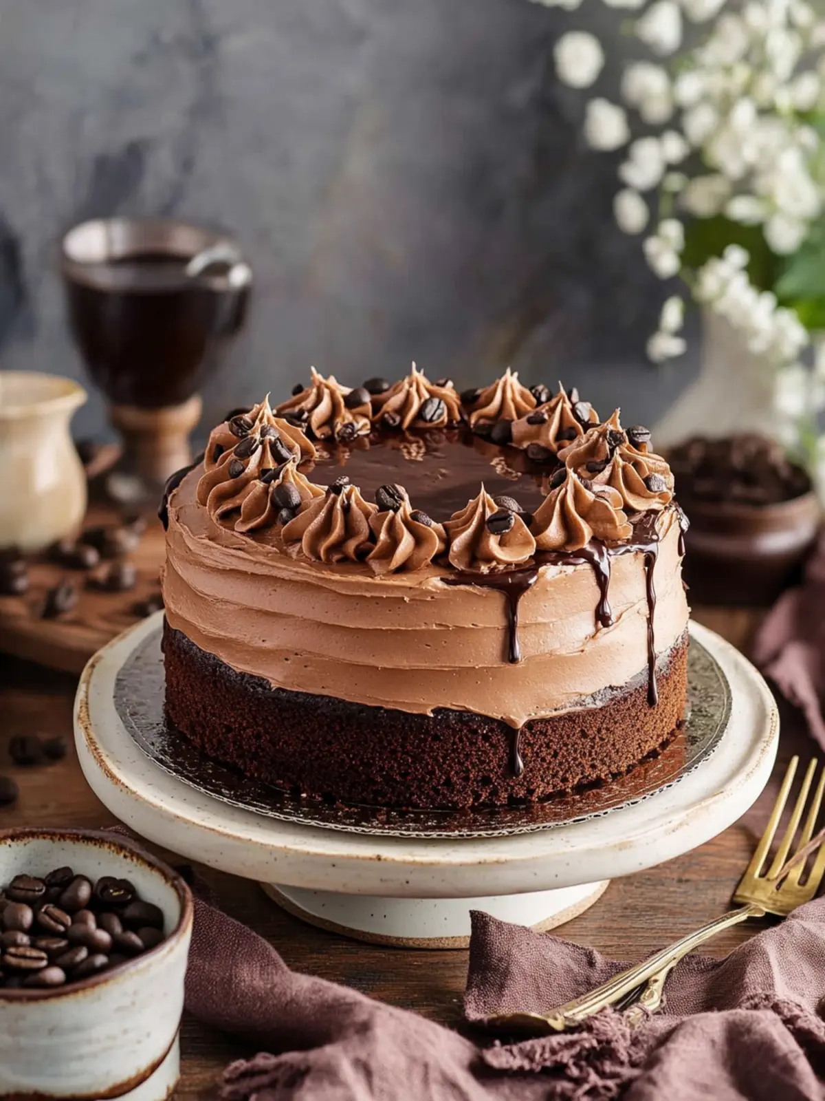 Indulge in Decadence with Mocha Coffee Cake Bliss 4 Mocha Coffee Cake