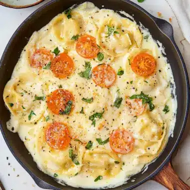 Creamy Alfredo Ravioli with Chicken and Bacon Delight 10 Alfredo Ravioli