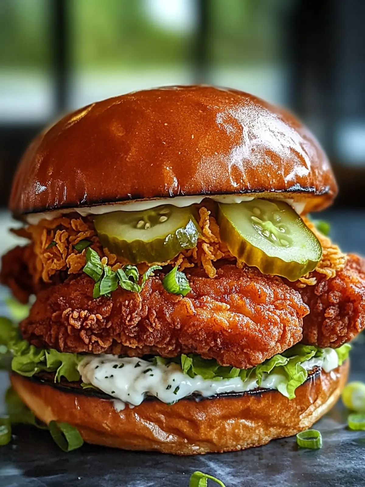 Irresistible Pickle Brined Fried Chicken Sandwich Recipe 2 Pickle Brined Fried Chicken Sandwich