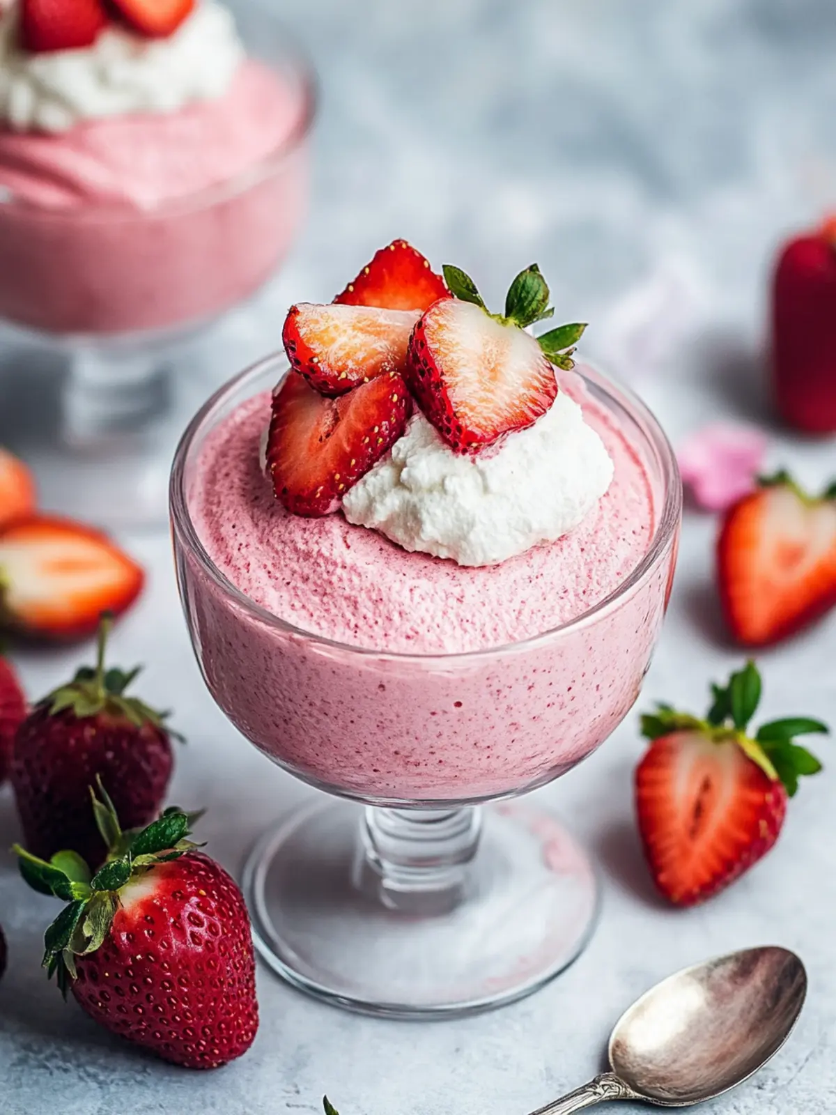 Delicious Strawberry Aquafaba Mousse for Guilt-Free Indulgence 5 Strawberry Aquafaba Mousse