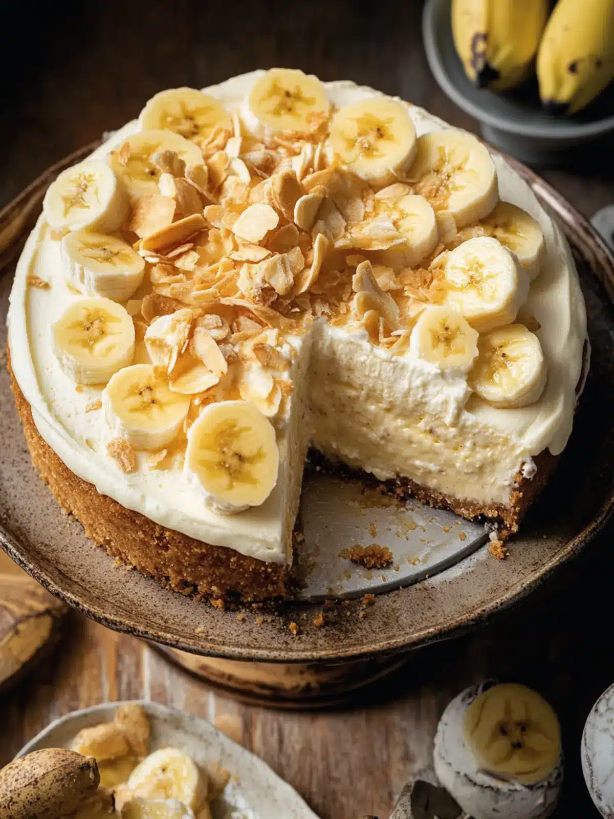 Indulge in Decadence: Banana Pudding Cheesecake Delight 2 Banana Pudding Cheesecake
