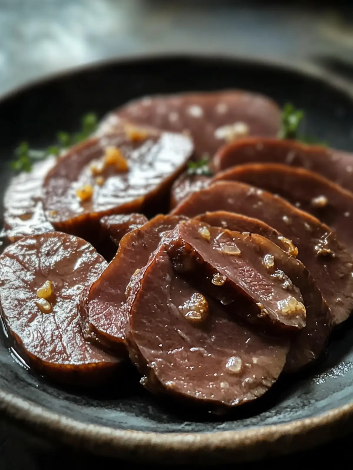Delicious Boiled Beef Tongue Slices: A Comfort Food Treat 4 Boiled Beef Tongue Slices