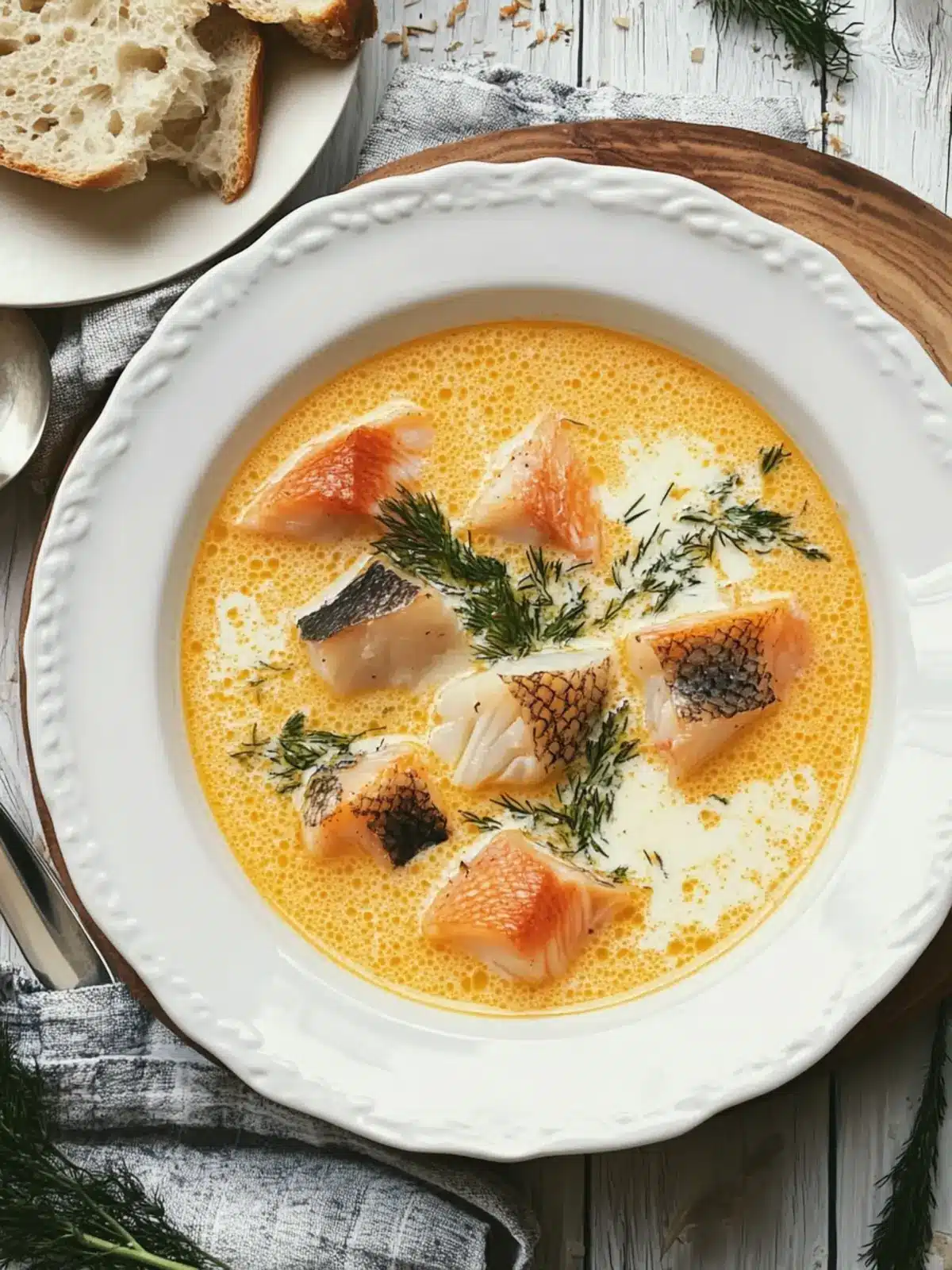 Creamy Fish Soup: A Heartwarming Finnish Comfort Dish 2 Fish Soup