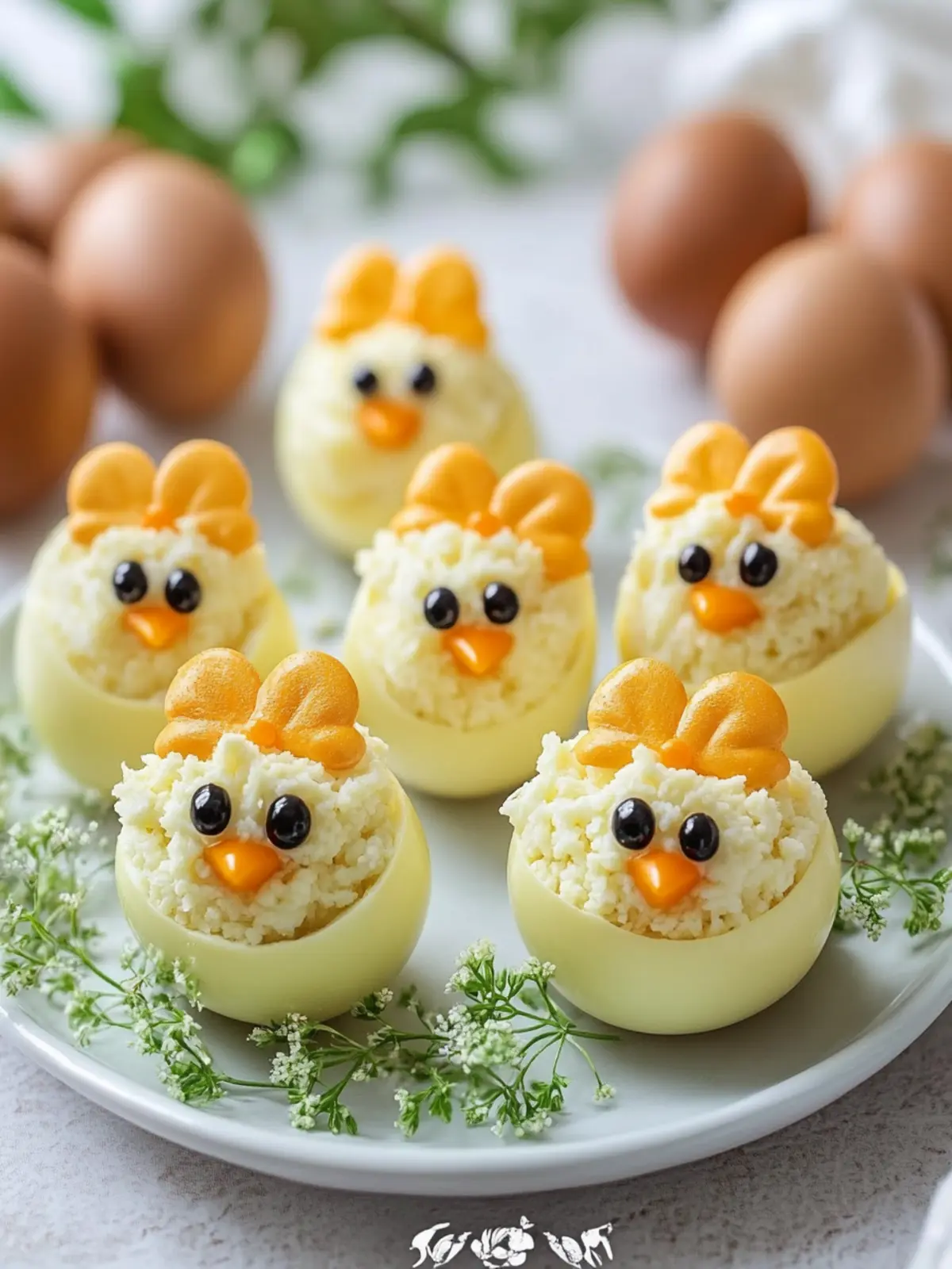 Delicious Egg Salad Easter Chicks That Wow Your Guests 5 Egg Salad Easter Chicks