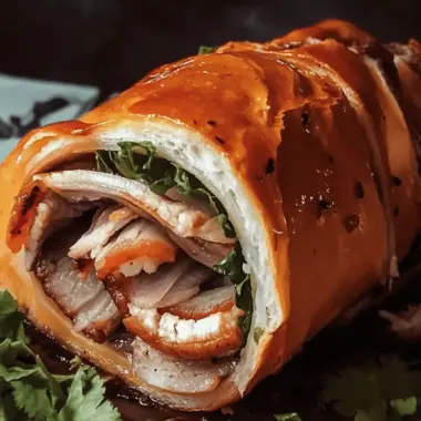 Irresistible Pork Roll: A Delicious Chilean Twist at Home 9 Pork Roll