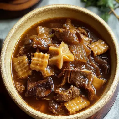 Heavenly Braised Beef Tripe: Your New Comfort Food Secret 10 Braised Beef Tripe