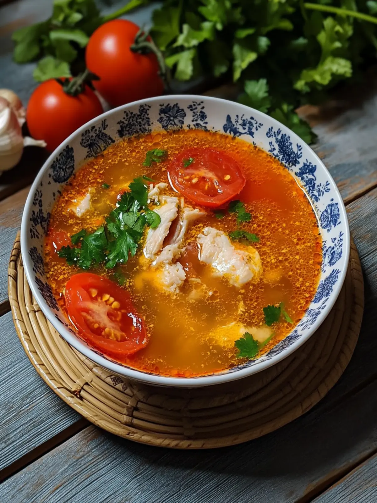 Savory Vietnamese Tomato Crab Soup for Refreshing Summer Days 4 Vietnamese Tomato Crab Soup