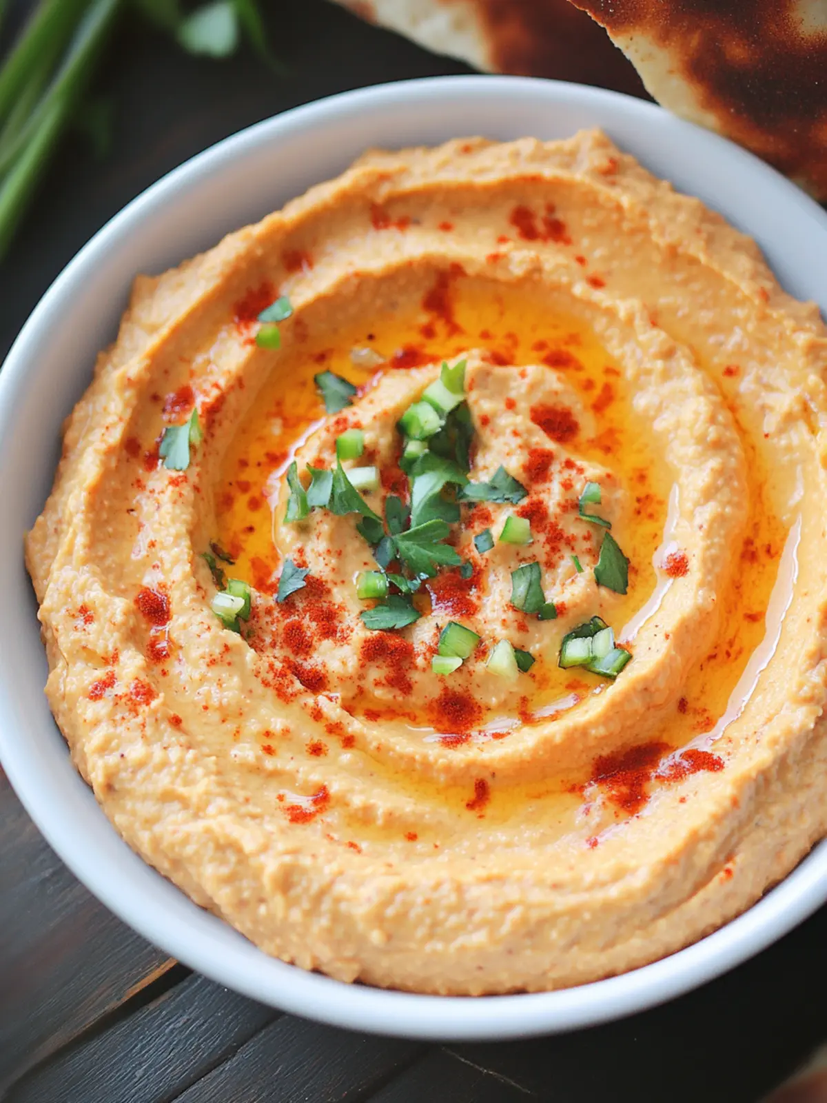 Savory Roasted Red Pepper Hummus for Your Homemade Feast 4 Roasted Red Pepper Hummus