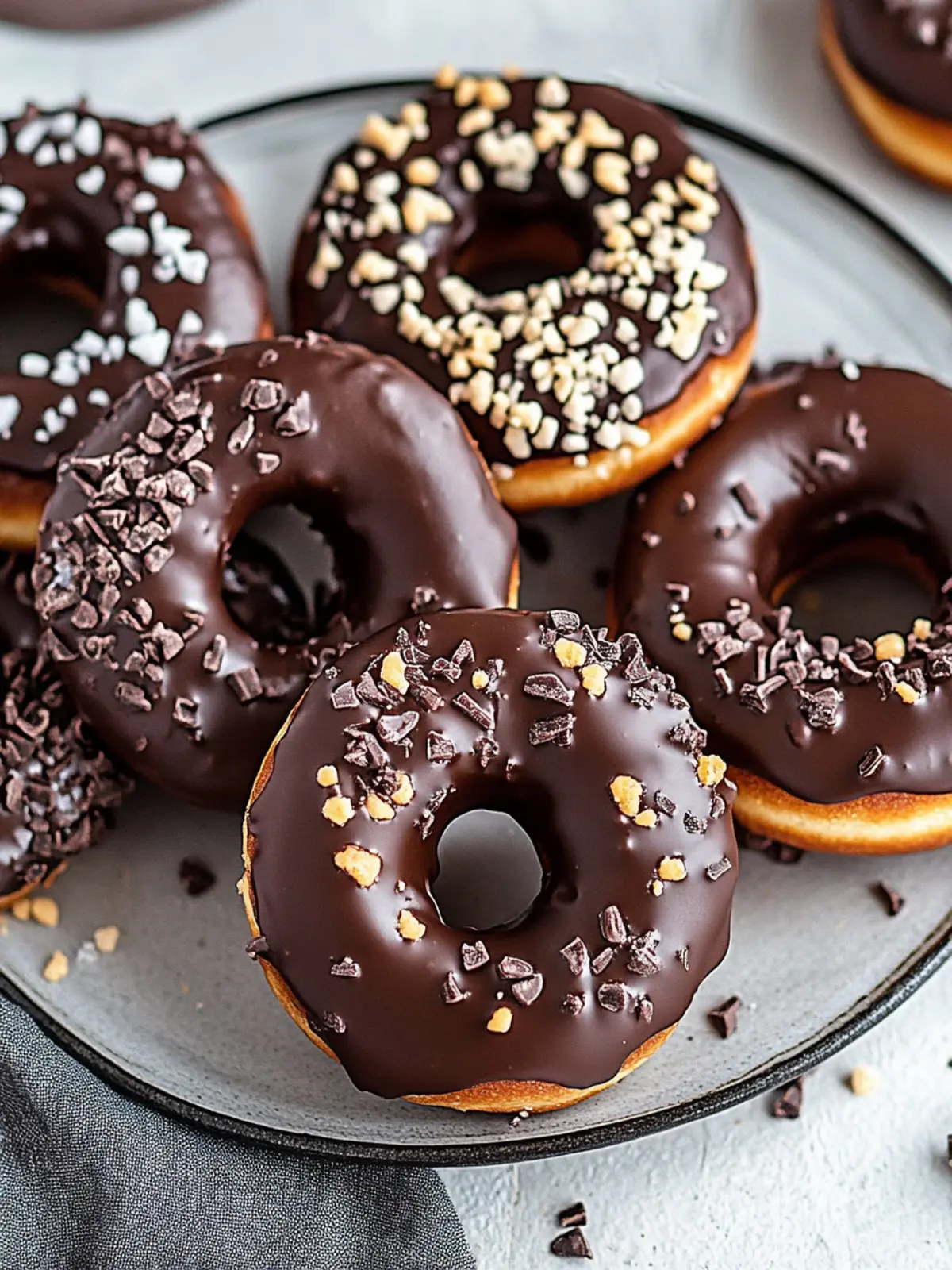 Delicious Keto Donuts with Vanilla or Chocolate Glaze Made Easy 3 Keto Donuts with Vanilla or Chocolate Glaze