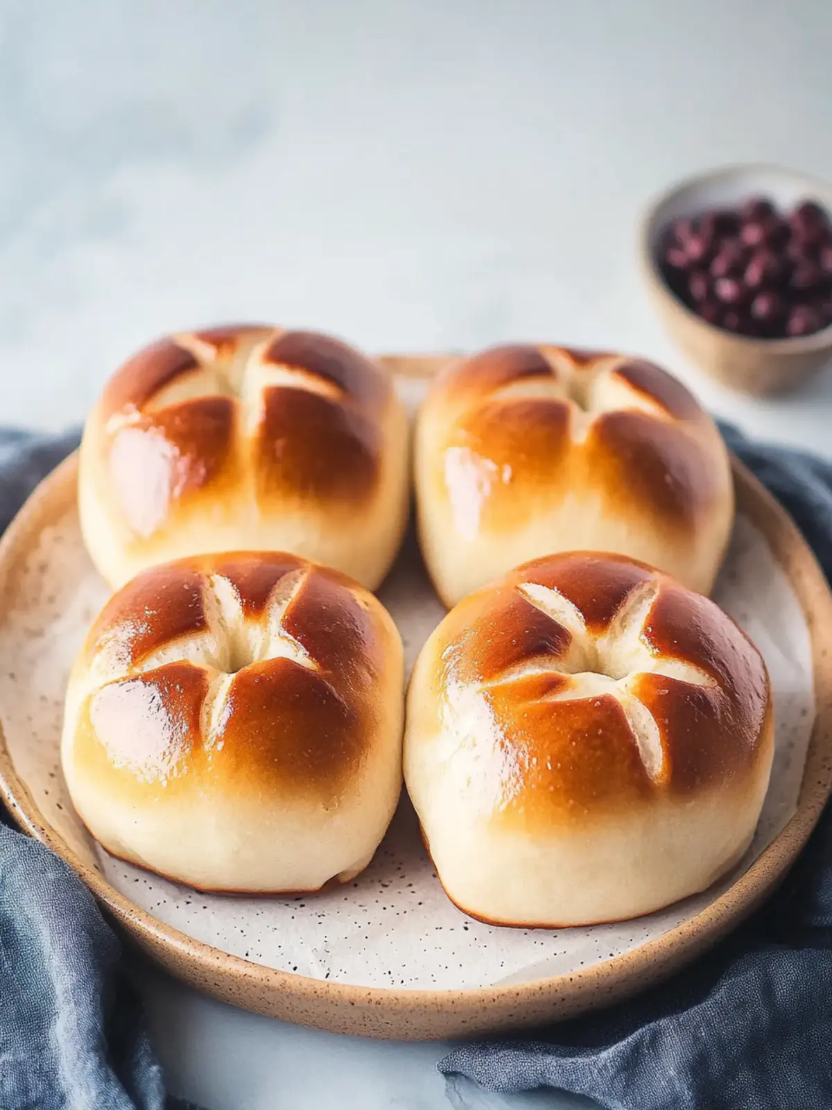 Deliciously Soft Red Bean Milk Buns for Homemade Happiness 3 Red Bean Milk Buns