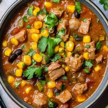 Savory Mexican Pork Stew Ready in Just 15 Minutes 9 Mexican Pork Stew