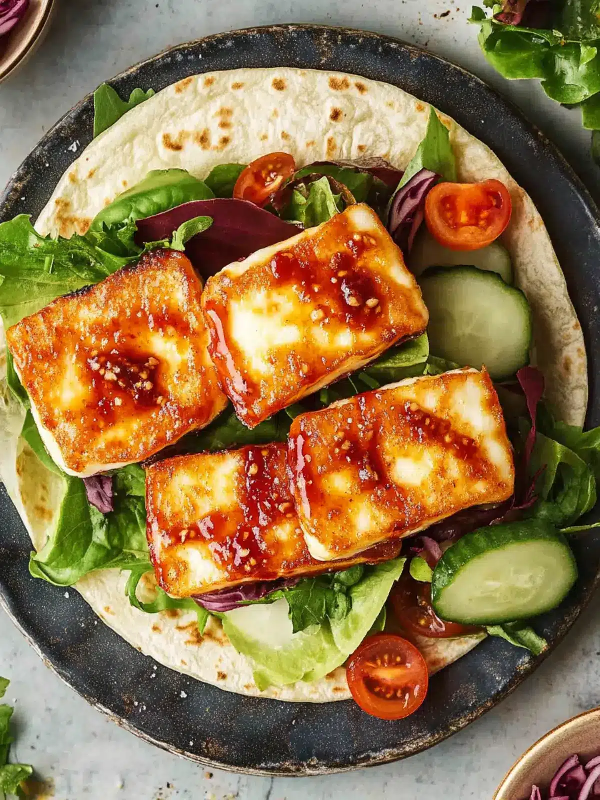 Irresistible Sweet Chili Halloumi Wraps You’ll Devour Today 4 Sweet Chili Halloumi Wraps